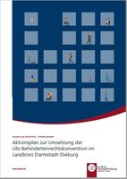 Titelblatt Aktionsplan zur Umsetzung UN-Behindertenrechtskonvention im Landkreis Darmstasdt-Dieburg