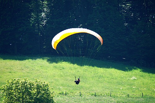 Fallschirmspringen in Steinau